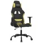 Massage-Gaming-Stuhl aus schwarzem und hellgrünem Stoff von vidaXL, Gaming-Stühle - Ref: Foro24-345475, Preis: 105,79 €, Raba...