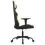 Massage-Gaming-Stuhl aus schwarzem und hellgrünem Stoff von vidaXL, Gaming-Stühle - Ref: Foro24-345475, Preis: 105,79 €, Raba...