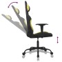 Massage-Gaming-Stuhl aus schwarzem und hellgrünem Stoff von vidaXL, Gaming-Stühle - Ref: Foro24-345475, Preis: 105,79 €, Raba...