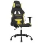 Massage-Gaming-Stuhl aus schwarzem und hellgrünem Stoff von vidaXL, Gaming-Stühle - Ref: Foro24-345475, Preis: 105,79 €, Raba...