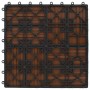 Baldosas de porche WPC 30x30 cm 2 m² marrón 22 unidades by vidaXL, Floors and carpets - Ref: Foro24-277806, Price: 112,40 €, ...