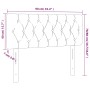 Kopfteil aus schwarzem Stoff, 90 x 7 x 78/88 cm von vidaXL, Kopf- und Fußteile - Ref: Foro24-346314, Preis: 40,24 €, Rabatt: %