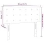 Cabecero de tela marrón oscuro 80x5x78/88 cm de vidaXL, Cabeceros y pies de cama - Ref: Foro24-346399, Precio: 35,70 €, Descu...
