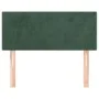 Kopfteil aus dunkelgrünem Samt, 80 x 5 x 78/88 cm von vidaXL, Kopf- und Fußteile - Ref: Foro24-345741, Preis: 35,77 €, Rabatt: %