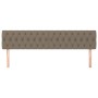 Cabeceros 2 unidades de tela gris taupe 90x7x78/88 cm de vidaXL, Cabeceros y pies de cama - Ref: Foro24-346372, Precio: 89,70...