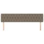 Cabeceros 2 unidades de tela gris taupe 90x7x78/88 cm de vidaXL, Cabeceros y pies de cama - Ref: Foro24-346372, Precio: 87,23...