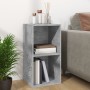Schallplattenbox aus grauem Sperrholz, 71 x 34 x 36 cm von vidaXL, CD- und DVD-Speicher - Ref: Foro24-800121, Preis: 33,75 €,...