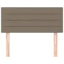 Taupe gray fabric headboard 80x5x78/88 cm by vidaXL, Headboards and footboards - Ref: Foro24-346106, Price: 34,05 €, Discount: %