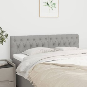 Kopfteile 2 Einheiten hellgrauer Stoff 72x7x78/88 cm von vidaXL, Kopf- und Fußteile - Ref: Foro24-346340, Preis: 59,22 €, Rab...