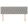Kopfteile 2 Einheiten hellgrauer Stoff 72x7x78/88 cm von vidaXL, Kopf- und Fußteile - Ref: Foro24-346340, Preis: 59,22 €, Rab...