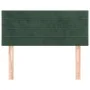 Cabecero de terciopelo verde oscuro 80x5x78/88 cm de vidaXL, Cabeceros y pies de cama - Ref: Foro24-346113, Precio: 29,67 €, ...