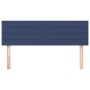 Headboards 2 units blue fabric 72x5x78/88 cm by vidaXL, Headboards and footboards - Ref: Foro24-346150, Price: 62,65 €, Disco...