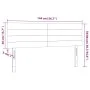Headboards 2 units blue fabric 72x5x78/88 cm by vidaXL, Headboards and footboards - Ref: Foro24-346150, Price: 60,44 €, Disco...