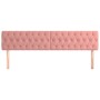 Kopfteile 2 Einheiten aus rosa Samt 90x7x78/88 cm von vidaXL, Kopf- und Fußteile - Ref: Foro24-346381, Preis: 72,24 €, Rabatt: %