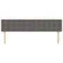 Kopfteile 2 Einheiten aus grauem Kunstleder 90x5x78/88cm von vidaXL, Kopf- und Fußteile - Ref: Foro24-346508, Preis: 73,77 €,...