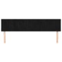 Cabeceros 2 unidades de terciopelo negro 80x5x78/88 cm de vidaXL, Cabeceros y pies de cama - Ref: Foro24-346266, Precio: 54,2...