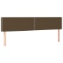 Kopfteile 2 Einheiten aus dunkelbraunem Stoff 100x5x78/88 cm von vidaXL, Kopf- und Fußteile - Ref: Foro24-345987, Preis: 41,1...