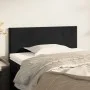 Cabecero de terciopelo negro 80x5x78/88 cm de vidaXL, Cabeceros y pies de cama - Ref: Foro24-345740, Precio: 33,47 €, Descuen...