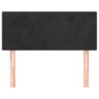 Kopfteil aus schwarzem Samt, 80x5x78/88 cm von vidaXL, Kopf- und Fußteile - Ref: Foro24-345740, Preis: 33,96 €, Rabatt: %