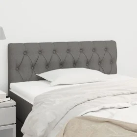 Dark gray fabric headboard 90x7x78/88 cm by vidaXL, Headboards and footboards - Ref: Foro24-346313, Price: 39,64 €, Discount: %