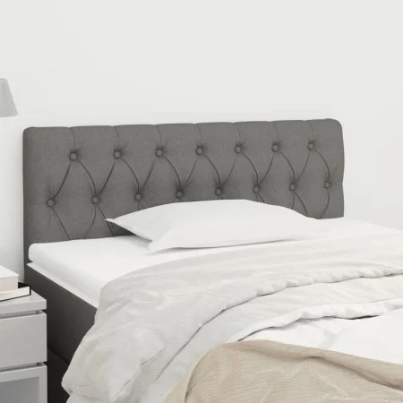 Kopfteil aus dunkelgrauem Stoff, 90 x 7 x 78/88 cm von vidaXL, Kopf- und Fußteile - Ref: Foro24-346313, Preis: 39,40 €, Rabat...