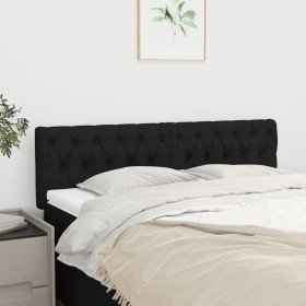 Headboards 2 units black fabric 80x7x78/88 cm by vidaXL, Headboards and footboards - Ref: Foro24-346356, Price: 71,31 €, Disc...