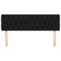 Headboards 2 units black fabric 80x7x78/88 cm by vidaXL, Headboards and footboards - Ref: Foro24-346356, Price: 71,12 €, Disc...