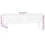 Headboards 2 units black fabric 80x7x78/88 cm by vidaXL, Headboards and footboards - Ref: Foro24-346356, Price: 71,12 €, Disc...