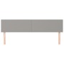 Kopfteile 2 Einheiten aus hellgrauem Stoff 100x5x78/88 cm von vidaXL, Kopf- und Fußteile - Ref: Foro24-345844, Preis: 59,83 €...