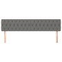 Kopfteile 2 Einheiten aus dunkelgrauem Stoff 90x7x78/88 cm von vidaXL, Kopf- und Fußteile - Ref: Foro24-346369, Preis: 72,66 ...