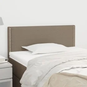 Taupe gray fabric headboard 90x5x78/88 cm by vidaXL, Headboards and footboards - Ref: Foro24-345888, Price: 39,74 €, Discount: %