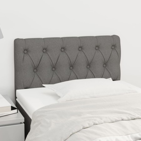 Kopfteil aus dunkelgrauem Stoff, 80 x 7 x 78/88 cm von vidaXL, Kopf- und Fußteile - Ref: Foro24-346299, Preis: 38,27 €, Rabat...