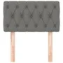 Dark gray fabric headboard 80x7x78/88 cm by vidaXL, Headboards and footboards - Ref: Foro24-346299, Price: 37,79 €, Discount: %