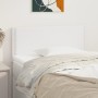 Kopfteil aus weißem Kunstleder, 90 x 5 x 78/88 cm von vidaXL, Kopf- und Fußteile - Ref: Foro24-345893, Preis: 43,68 €, Rabatt: %