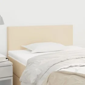 Cream fabric headboard 100x5x78/88 cm by vidaXL, Headboards and footboards - Ref: Foro24-345769, Price: 36,37 €, Discount: %