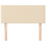 Cream fabric headboard 100x5x78/88 cm by vidaXL, Headboards and footboards - Ref: Foro24-345769, Price: 34,19 €, Discount: %
