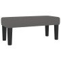 Banco de cuero sintético gris 70x30x30 cm de vidaXL, Bancos - Ref: Foro24-346636, Precio: 36,43 €, Descuento: %