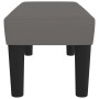 Banco de cuero sintético gris 70x30x30 cm de vidaXL, Bancos - Ref: Foro24-346636, Precio: 36,43 €, Descuento: %