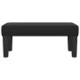 Banco de cuero sintético negro 70x30x30 cm de vidaXL, Bancos - Ref: Foro24-346632, Precio: 42,24 €, Descuento: %