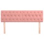 Cabeceros 2 unidades de terciopelo rosa 72x7x78/88 cm de vidaXL, Cabeceros y pies de cama - Ref: Foro24-346353, Precio: 67,57...