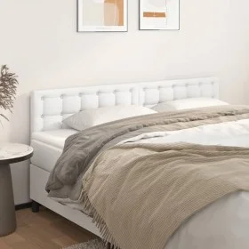 Kopfteile 2 Einheiten aus weißem Kunstleder 90x5x78/88 cm von vidaXL, Kopf- und Fußteile - Ref: Foro24-346505, Preis: 60,37 €...