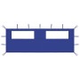 Seitenwand des Pavillons mit blauen Fenstern 6x2 m von vidaXL, Zubehör für Pavillons und Pavillons - Ref: Foro24-3070414, Pre...
