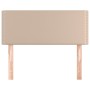 Kopfteil aus Cappuccino-Kunstleder, 100 x 5 x 78/88 cm von vidaXL, Kopf- und Fußteile - Ref: Foro24-345917, Preis: 33,78 €, R...