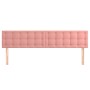 Kopfteile 2 Einheiten aus rosa Samt 80x5x78/88 cm von vidaXL, Kopf- und Fußteile - Ref: Foro24-346495, Preis: 63,78 €, Rabatt: %