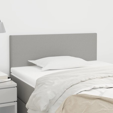 Kopfteil aus hellgrauem Stoff, 90 x 5 x 78/88 cm von vidaXL, Kopf- und Fußteile - Ref: Foro24-345744, Preis: 36,32 €, Rabatt: %