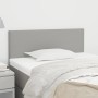 Kopfteil aus hellgrauem Stoff, 90 x 5 x 78/88 cm von vidaXL, Kopf- und Fußteile - Ref: Foro24-345744, Preis: 36,32 €, Rabatt: %