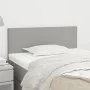 Light gray fabric headboard 90x5x78/88 cm by vidaXL, Headboards and footboards - Ref: Foro24-345744, Price: 36,07 €, Discount: %