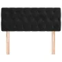 Cabecero de terciopelo negro 90x7x78/88 cm de vidaXL, Cabeceros y pies de cama - Ref: Foro24-346322, Precio: 45,12 €, Descuen...