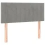 Hellgraues Samtkopfteil 90x5x78/88 cm von vidaXL, Kopf- und Fußteile - Ref: Foro24-346222, Preis: 43,75 €, Rabatt: %
