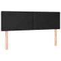 Headboards 2 units black synthetic leather 72x5x78/88 cm by vidaXL, Headboards and footboards - Ref: Foro24-345792, Price: 56...